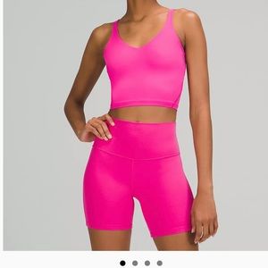 Lulu lemon Sonic pink align tank